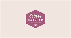 Desktop Screenshot of esthermaasdam.com