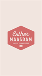 Mobile Screenshot of esthermaasdam.com